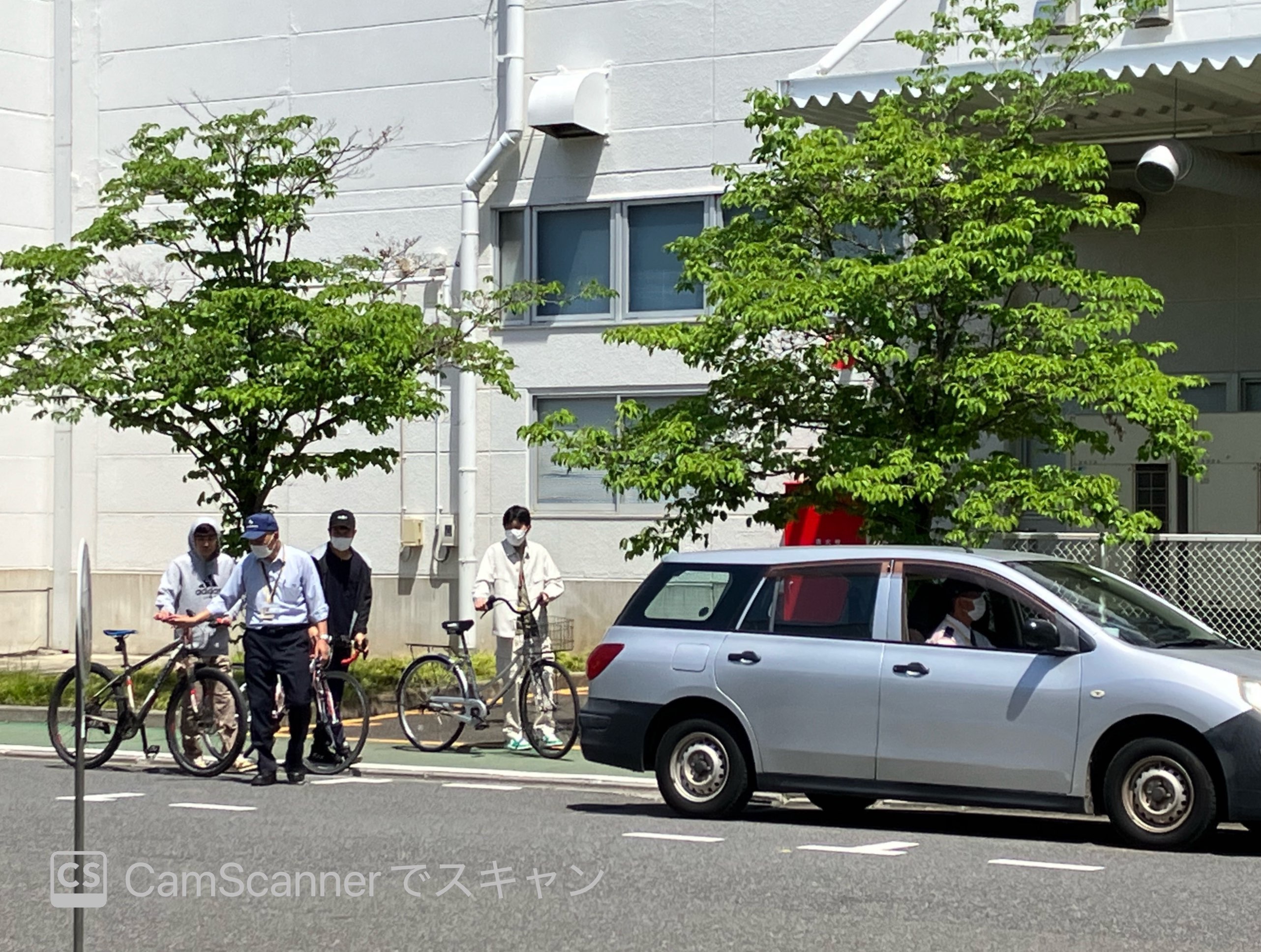 自転車運転交通安全ルールの講習【実技】をみんなで受けました！